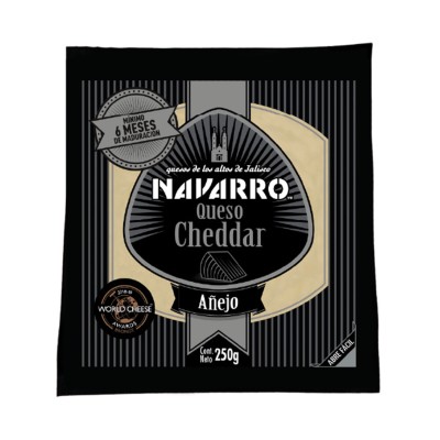 Queso Cheddar Añejo 250 G 