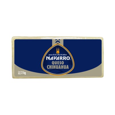 Queso Chihuahua Barra 2 Kg 