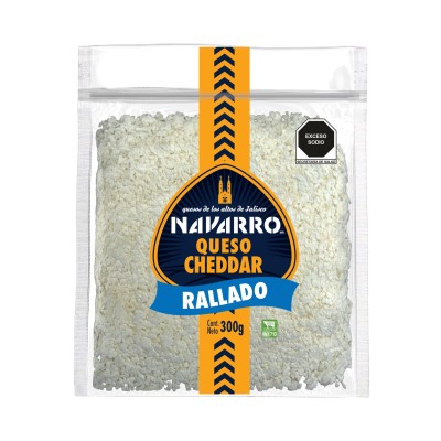 Queso Cheddar Rallado 300 G 