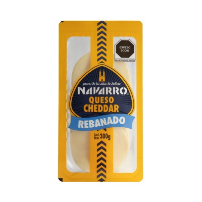 Queso Cheddar Rebanado 300 G 