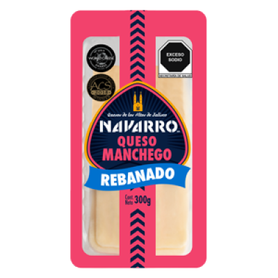 Queso Manchego Rebanado 300 G 
