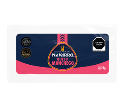 Queso Manchego Barra 2 Kg 